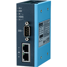 WISE-710-N600A Puerta de enlace de protocolo industrial FreeScale i.MX 6 DualLite con 2 GbE, 3 x COM, 4DI/4DO, 1 x Micro USB, 1 x ranura Micro SD