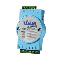 [NVT000787] ADAM-6060 6Relé/6DI IoT Modbus/SNMP/MQTT Ethernet E/S remotas