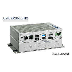 [NVT020462] UNO-2372G Plataforma de caja modular de tamaño pequeño Intel® Atom® E3845/ Celeron® J1900 con 2 x GbE, 4 USB, 4 COM, 2 x mPCIe, HDMI, DP