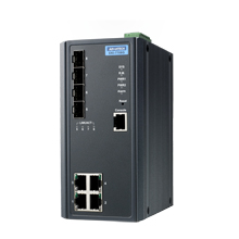 [NVT004522] EKI-7708E-4FI Conmutador Ethernet administrado 4FE+4G SFP, -40~75 ℃