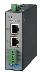 [NVT004425] ECU-1051Puerta de enlace 2LAN 2COM Modbus/BACnet/101/104/DNP3/PLC/Azure/AWS IoT